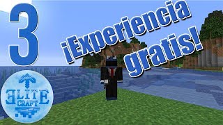 ELITECRAFT - Ep.3 - Experiencia infinita, libros y arcos gratis - Chincheto77