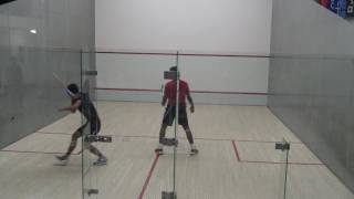 SQUASH US 2016 JORGE GOMEZ VS RAGHAVAN 5 SET