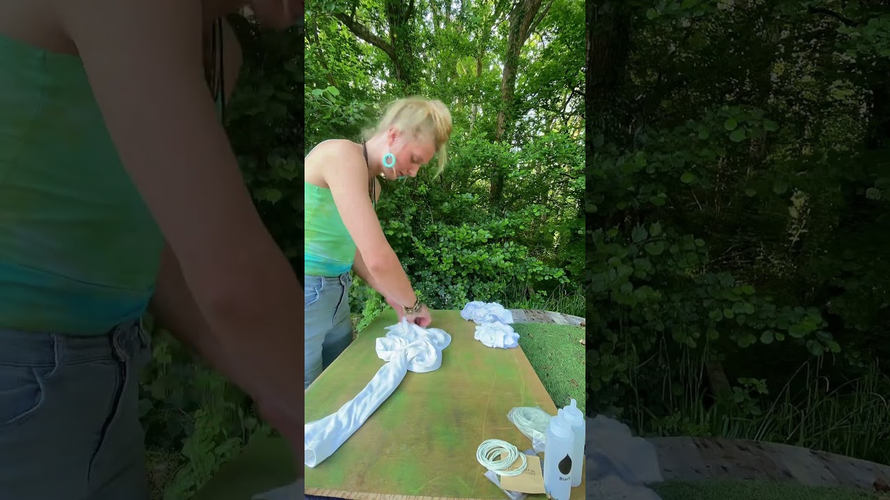 Tie~dye camper style! 🌿🚚🌿  