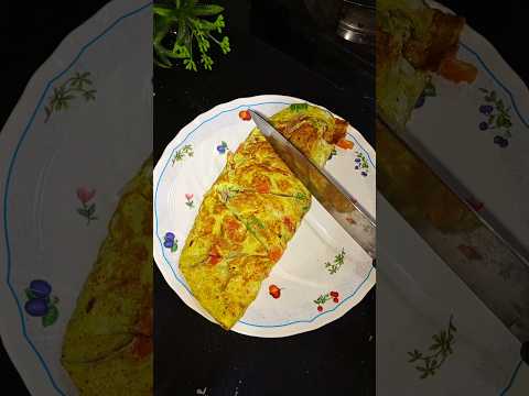 Best Egg Omelette Breakfast Easy Quick Homemade Desi short shorts recipe