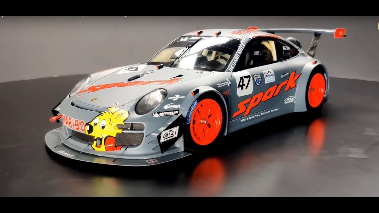 1/18 SPARK Porsche 997 GT3 R, Romain Dumas, 2012 Pikes Peak Int'l