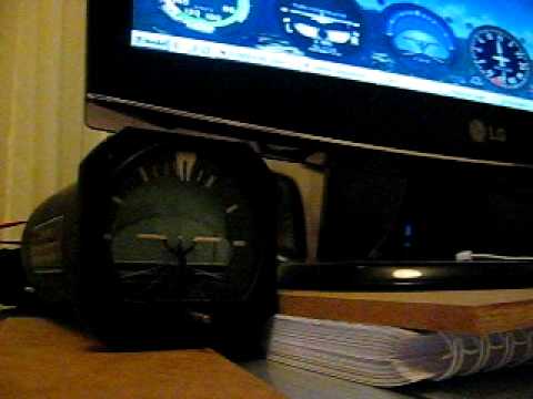 Attitude Indicator for Flight Simulator - YouTube