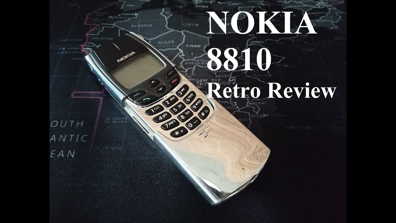 Nokia 8810 retro review. Trên tay điện thoại nokia 8810