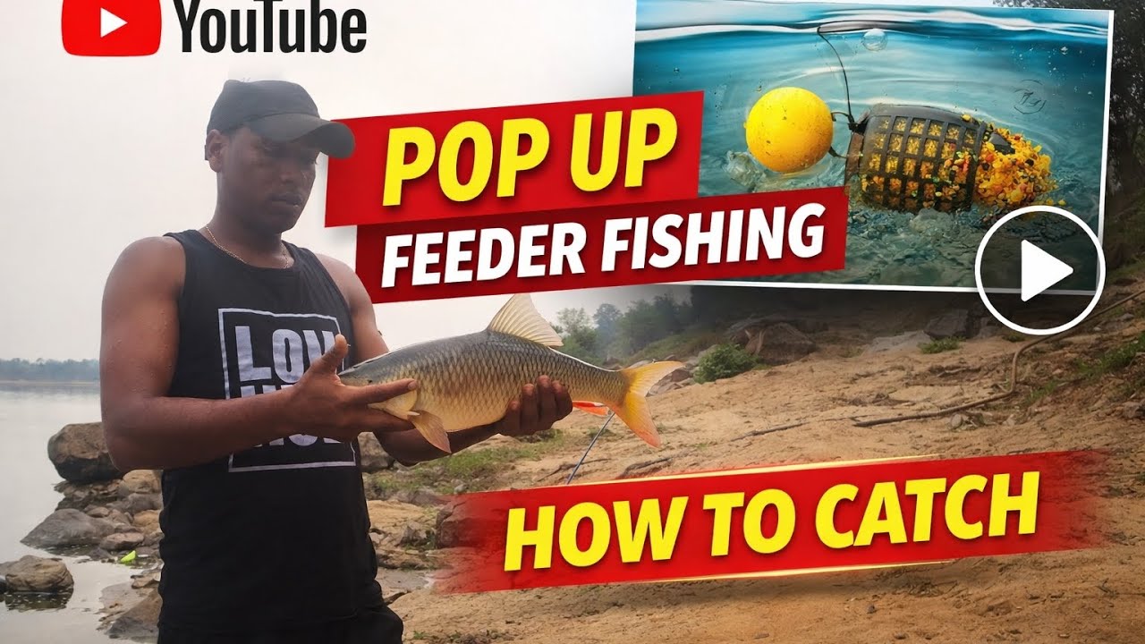 Unlock Rohu Catches with Pop Up Feeder Tactics super feeder bed 100% result 🐟