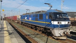 1070ﾚ EF210-306号機牽引貨物列車(上り)相見駅通過