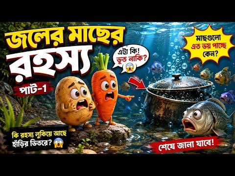 🐟 জলের মাছের রহস্য! 😱 পানির নিচে কী লুকিয়ে আছে? | পার্ট ১ | বাংলা মজার গল্প