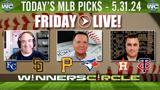 MLB Picks Today 5/31/2024 | Free MLB Picks, Predictions & Sports Betting Advice LIVE