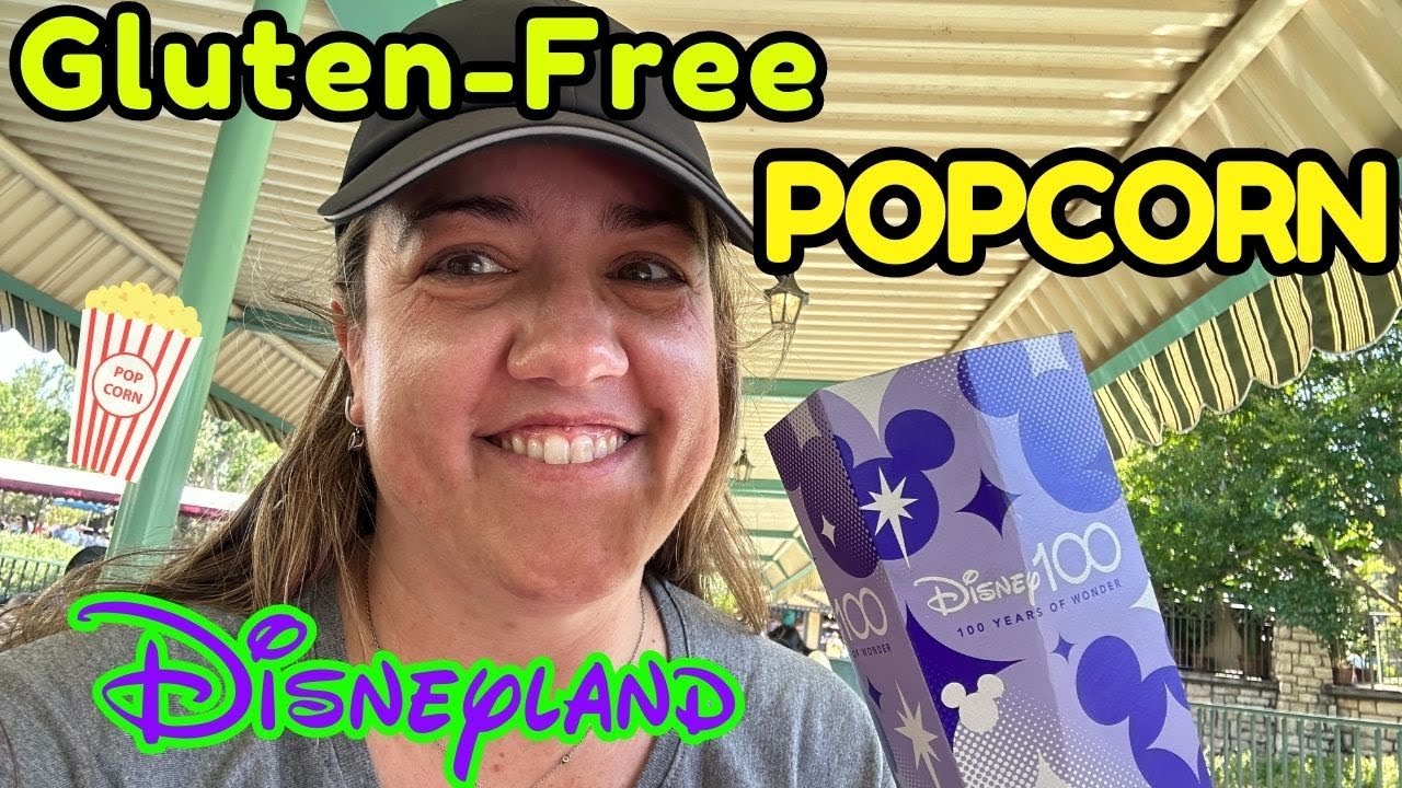 Disneyland Popcorn Gluten Free Snacks and a Ride on Big Thunder