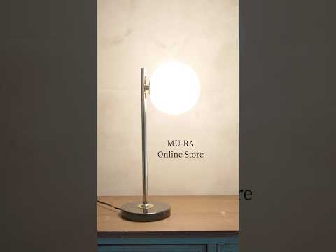 【テーブルランプ】大理石×ミルクガラス×ゴールドの組み合わせが美しい 「Lumiere/ルミエール」  #tablelamp  #照明