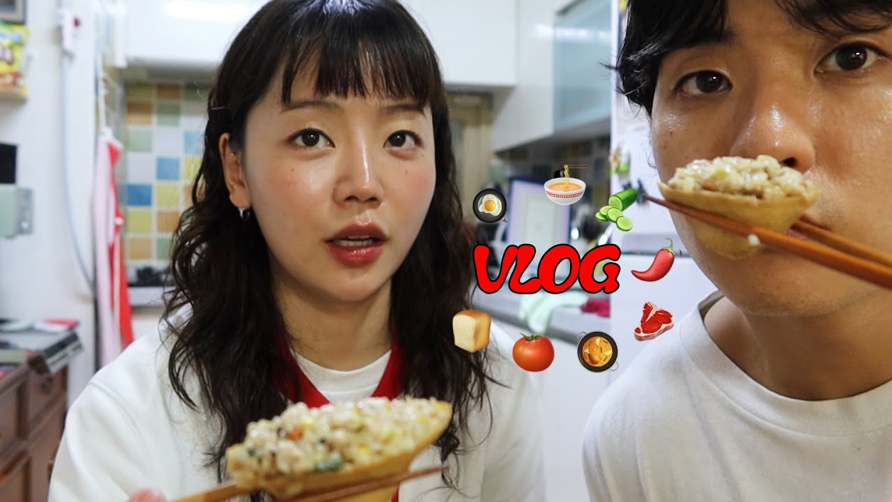 일주일 동안 남편이랑 배달음식 없이 살기(레벨 하, 저녁만)