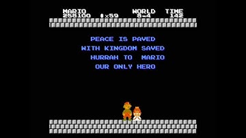 "Super Mario Bros. 2 - The Lost Levels" Music : 8 - Ending