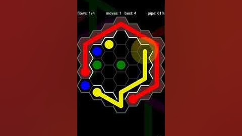 How To Solve Flow Free Hexes Courtyard Pack Level 13 7x7 Board Walk Through Solution Walkthrough