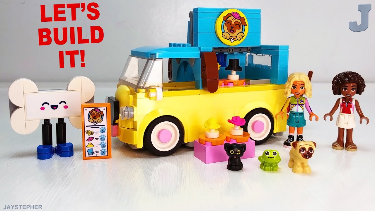 Набор LEGO Friends 2026 «Фургон для домашних животных» 42678: распаковка, сборка и обзор.
