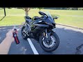 (2017-2021) Yamaha YZF R6 Raven: Start Up, Exhaust, Test Ride, POV and Review