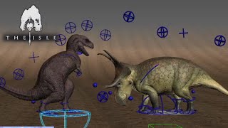 THE ISLE NEWS |  Diabloceratops attack on troodon, some Spinosaurus animation | Dinosaur games