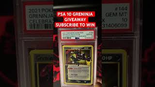 SUBSCRIBE NOW for a chance to win a PSA10 Greninja #pokemon #pokemoncards #pokémontcg
