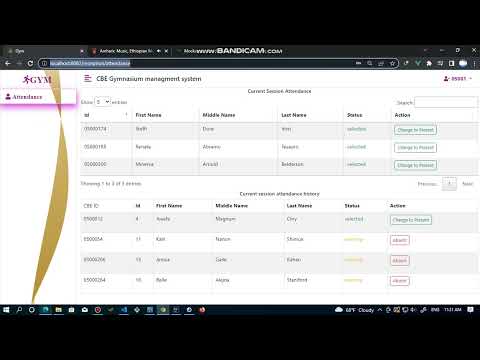 Gym Management System