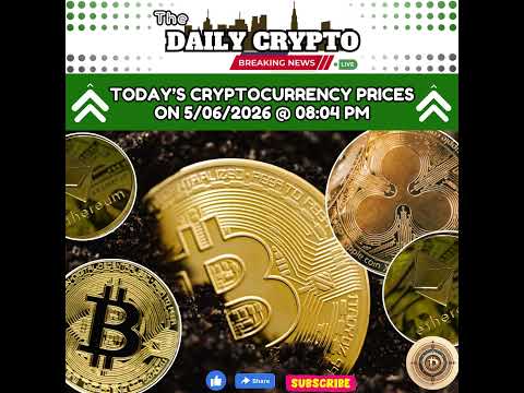 Thumbnail for Crypto Market Update May 06, 2026 | 08:04 PM    #Bitcoin #Ethereum #BNBChain #XRP #DeFiDan7
