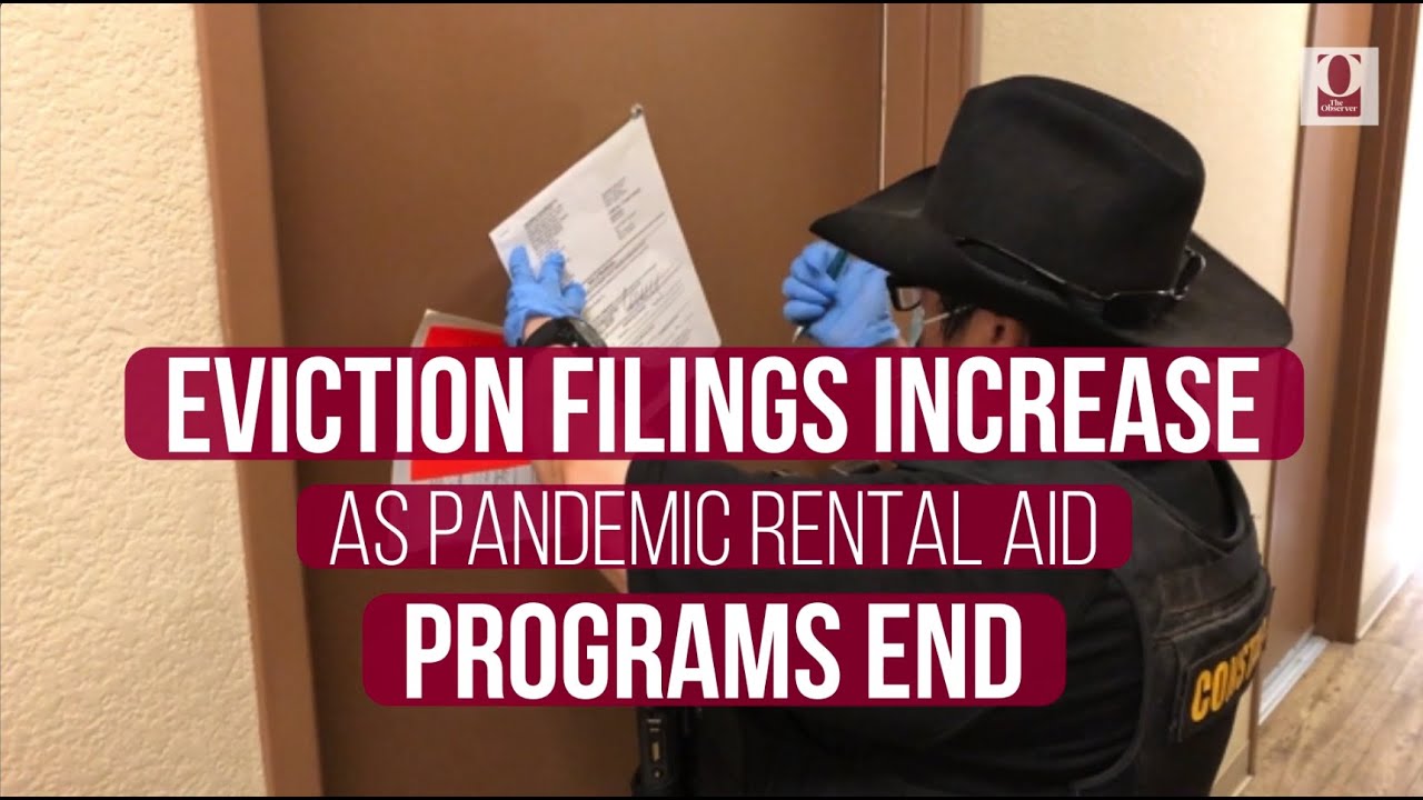 Eviction Filings Increase As Pandemic Rental Aid Programs End