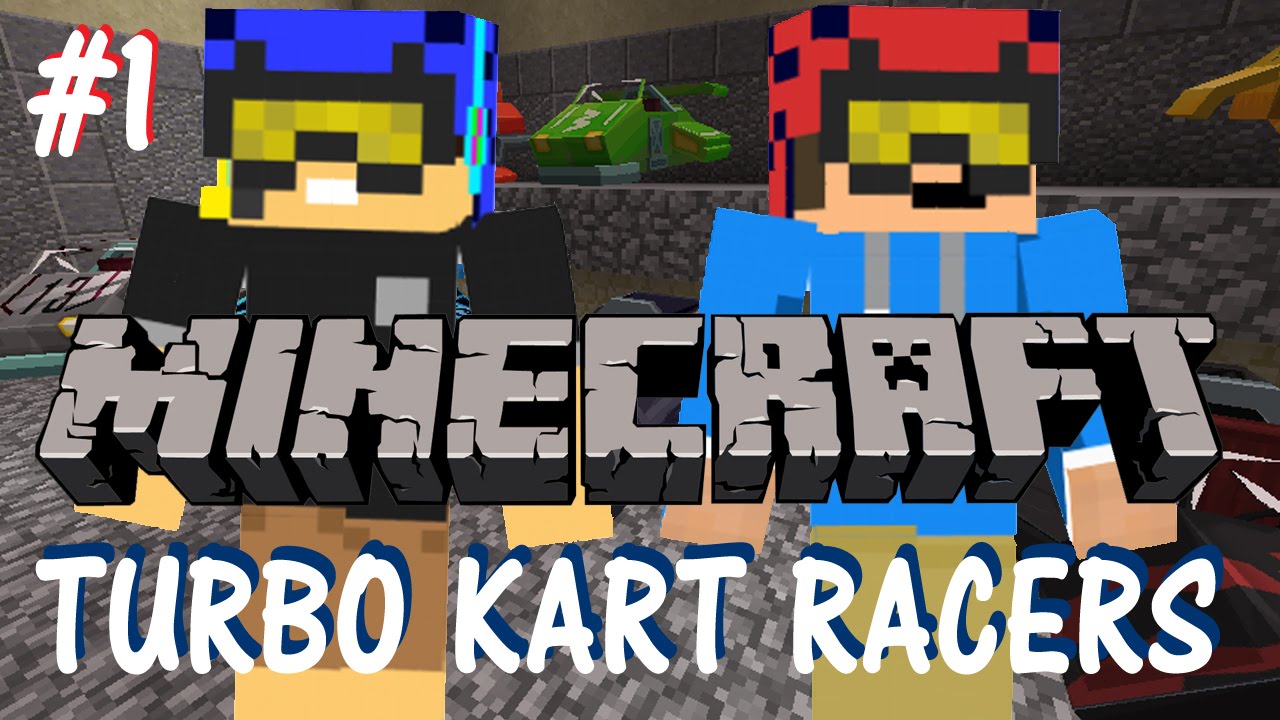 Minecraft Racers Minecraft | TURBO KART RACERS #1 | Race to first place! - YouTube
