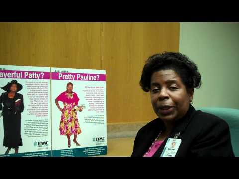 ETMC Breast Care Center Director Regina Davis Explains Pin-A-Sister