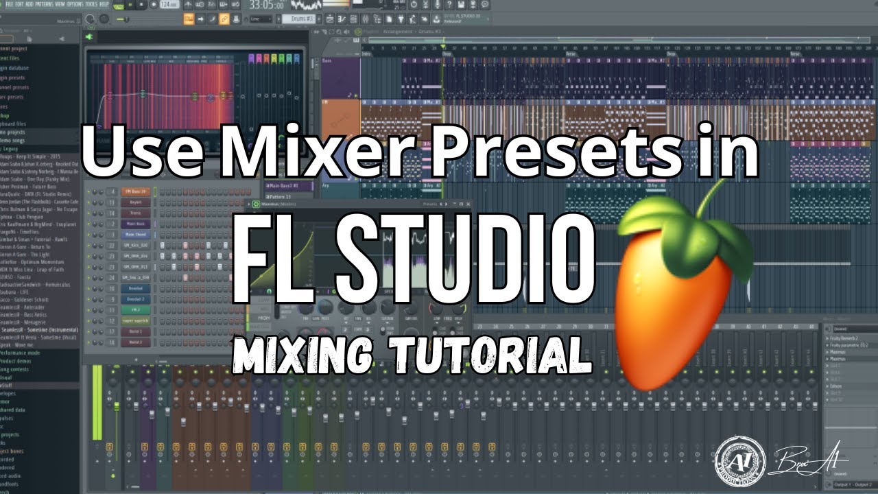 FL 12 Mixer Presets -