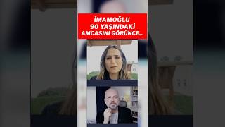 İmamoğlu 90 yaşındaki amcasını görünce...