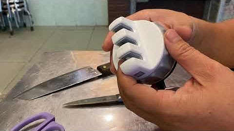 Review dụng cụ mài dao Mini Xiaomi Youpin HUOHOU