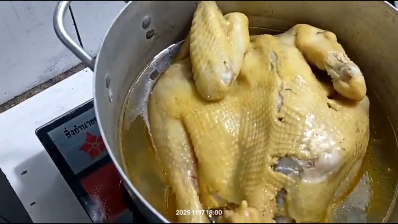 Mời cả nhà ăn gà hấp trái chúc với vợ chồng em nhe