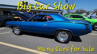 Car Show at Monroe County Fairgrounds in Michigan - April 14th 2024