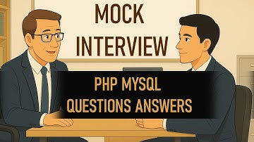 PHP MySQL Mock Interview Part-1 | Top 20 Questions and Answers - Tutorial Rays