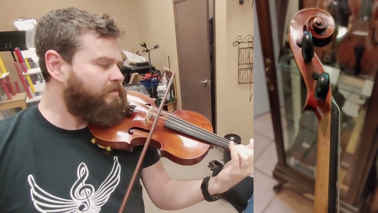 Sound of Music medley on a Vegan Violin restored by Schnefsky & played by Jeff Taylor