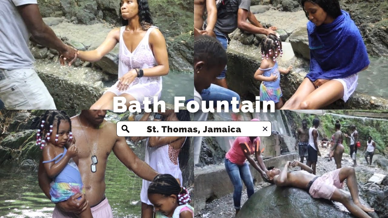 We went to Bath Fountain in St. Thomas, Jamaica This is how it went