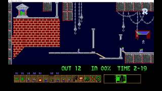 WillLem's Oh No! More Reverse Lemmings V1.02 (Crazy 12) - Lemming