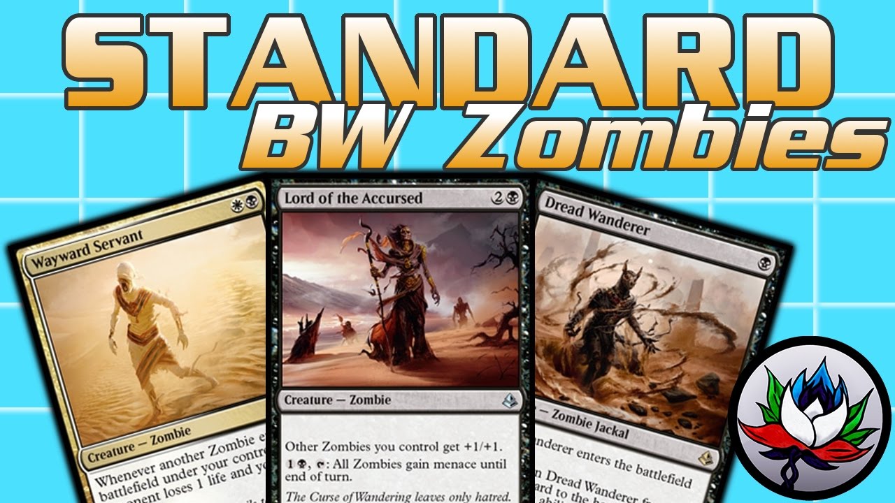 MTG W/B Tribal Zombies Standard Deck Tech for Competitive Magic The