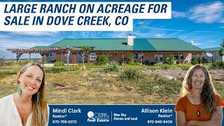 Large Ranch on Acreage For Sale in Dove Creek, CO