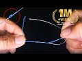 BRAID TWISTER KNOT | Alternative to YUCATAN KNOT | Extremely Strong Braid to Leader Fishing Knot