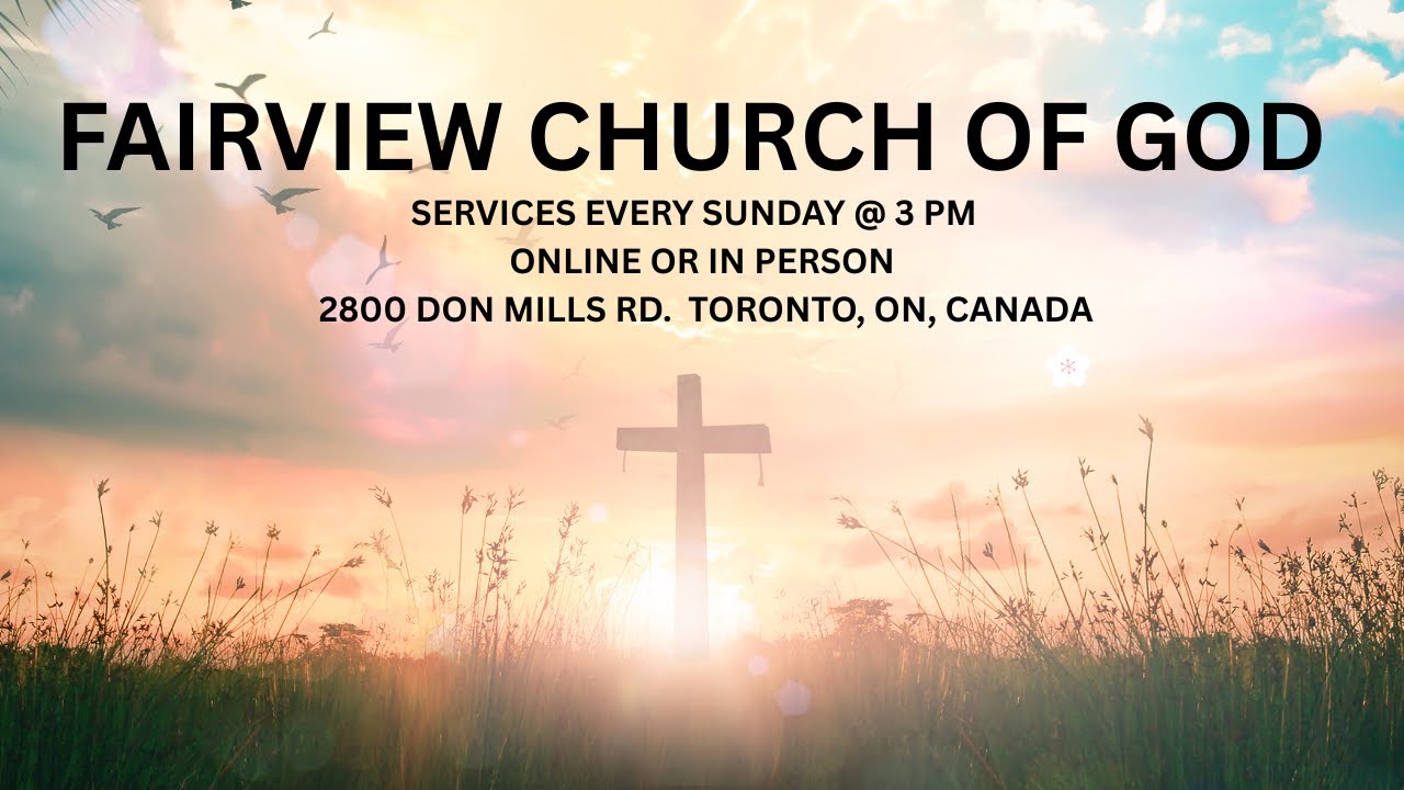 Fairview Church of God Sunday Service (March 1, 2026)