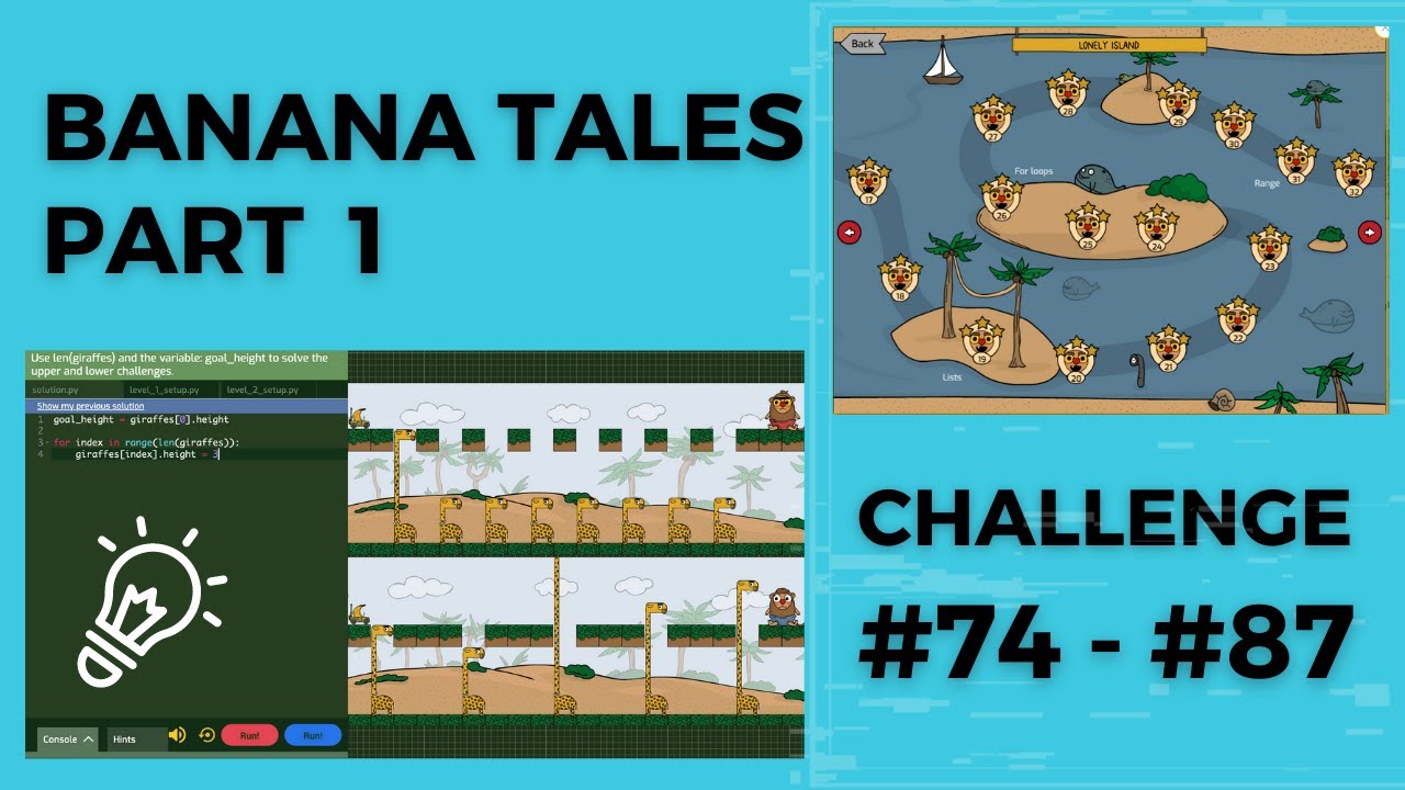 CODE MONKEY BANANA TALES PART 1 CHALLENGE 74 87 (BOOLEAN