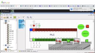 Box Sorting System using Ladder logic screenshot 1