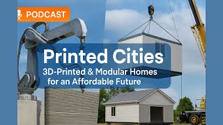Printed Cities, 3D-Printed & Modular Homes for an Affordable Future