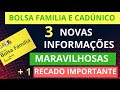 ✔ CHEGOU SUA VEZ: 4 NOTICIAS MARAVILHOSAS PARA BOLSA FAMILIA ABONO NATALINO AUXILIO EMERGENCIAL