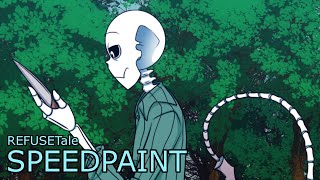 More Ethical Huntundertale Au Refusetale Speedpaint