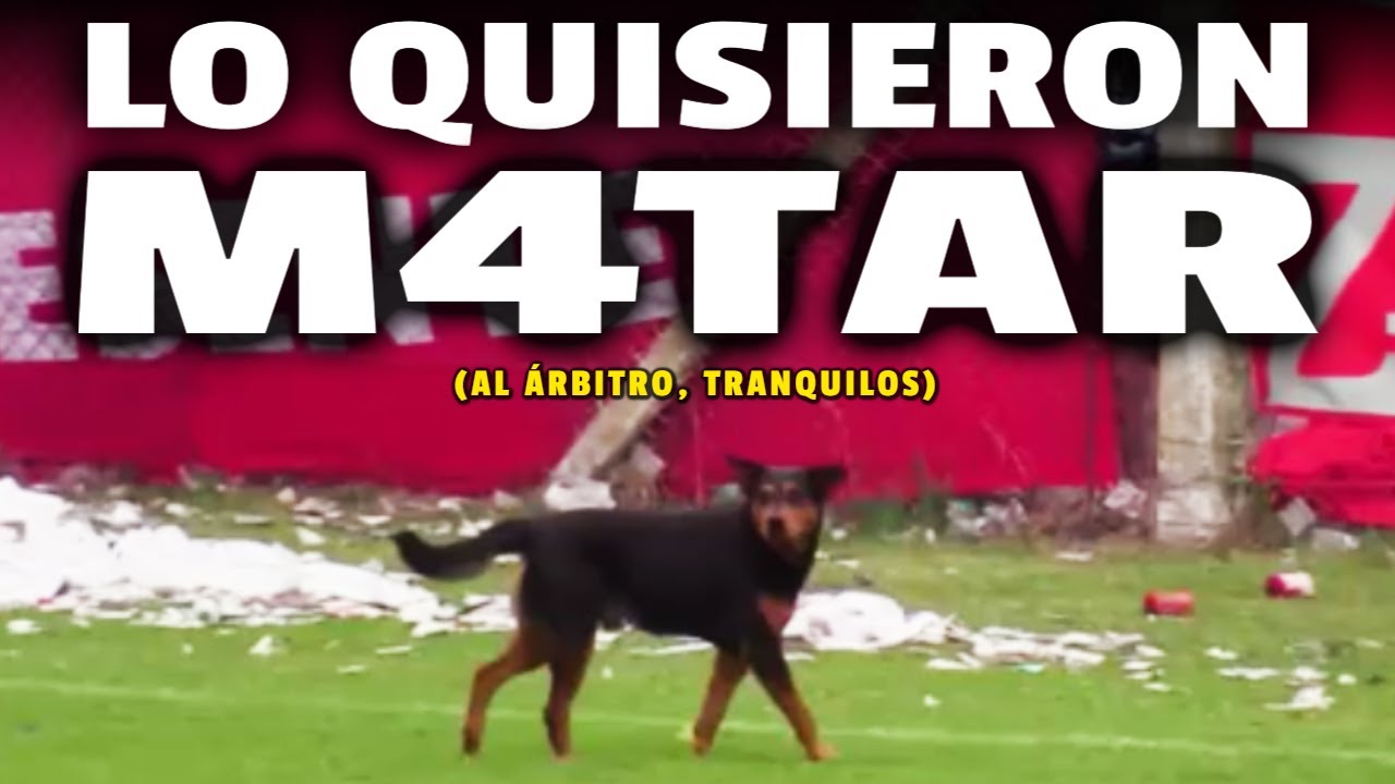 CASI LO BATAN A MERLOS POR IR A DIRIGIR EN EL ASCENSO PROFUNDO