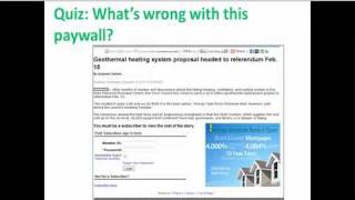 Online Conversion Strategies - Awesome Paywall Pages
