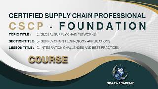039 CSCP Integration Challenges and Best Practices