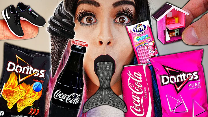 TUDO ROSA e PRETO POR 24 HORAS!