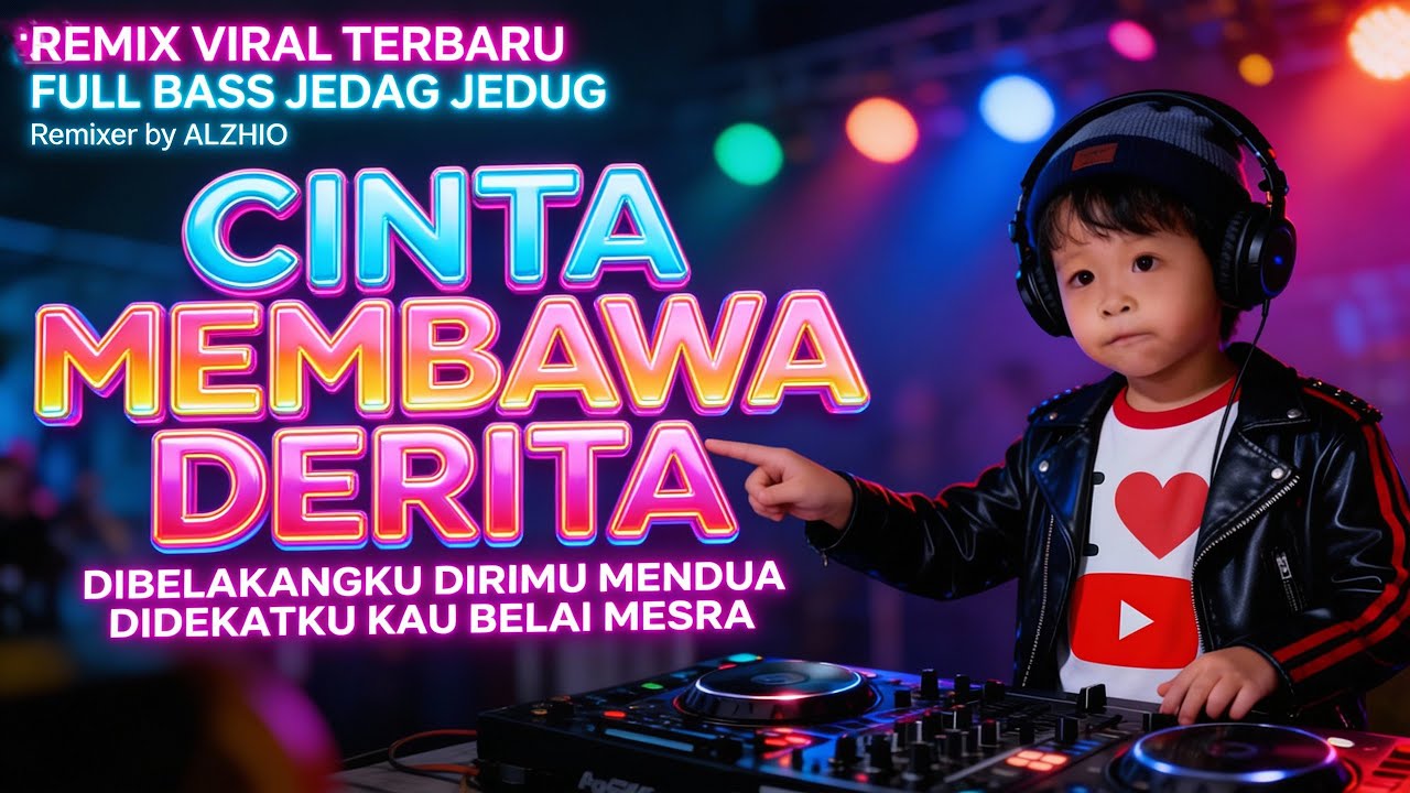 CINTA MEMBAWA DERITA - ANDRA RESPATI | REMIX JEDAG JEDUG FULL BASS TERBARU 2025