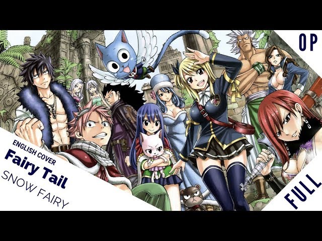 「English Cover」Fairy Tail "Snow Fairy" Full Version OP 1【Sam Luff】- Studio Yuraki