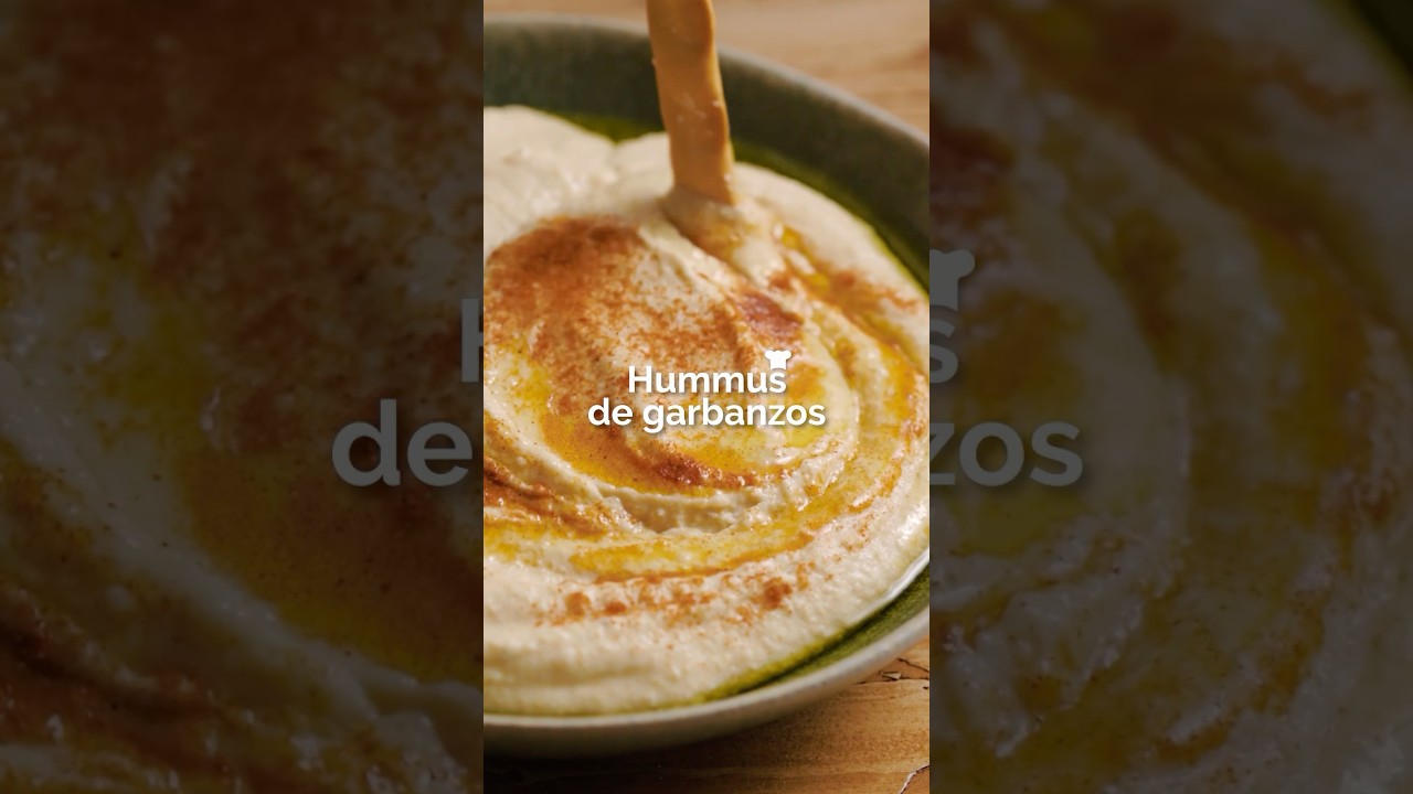 Receta Hummus de Garbanzos | Gourmet 